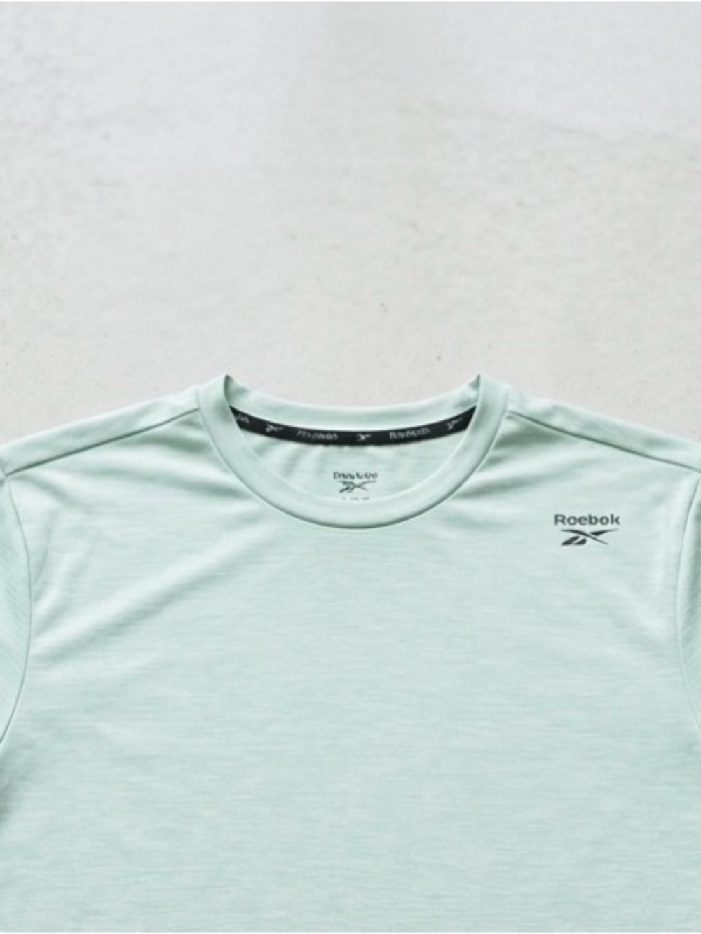 Reebok Men’s Training T-Shirt - Heathered Mint Green (Size L)